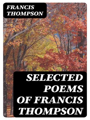 cover image of Selected Poems of Francis Thompson